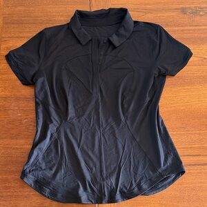 lululemon quick drying short sleeve polo